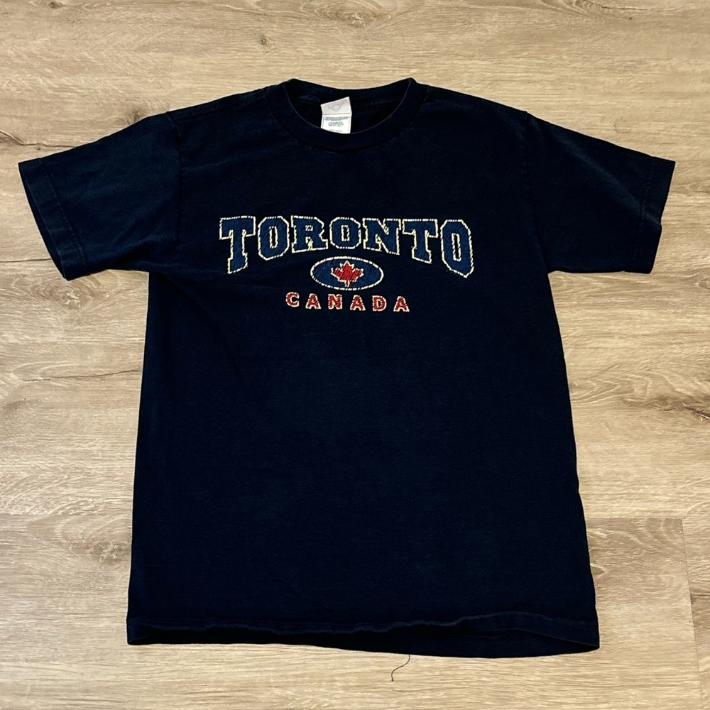 Toronto Canada Vintage Navy T-Shirt